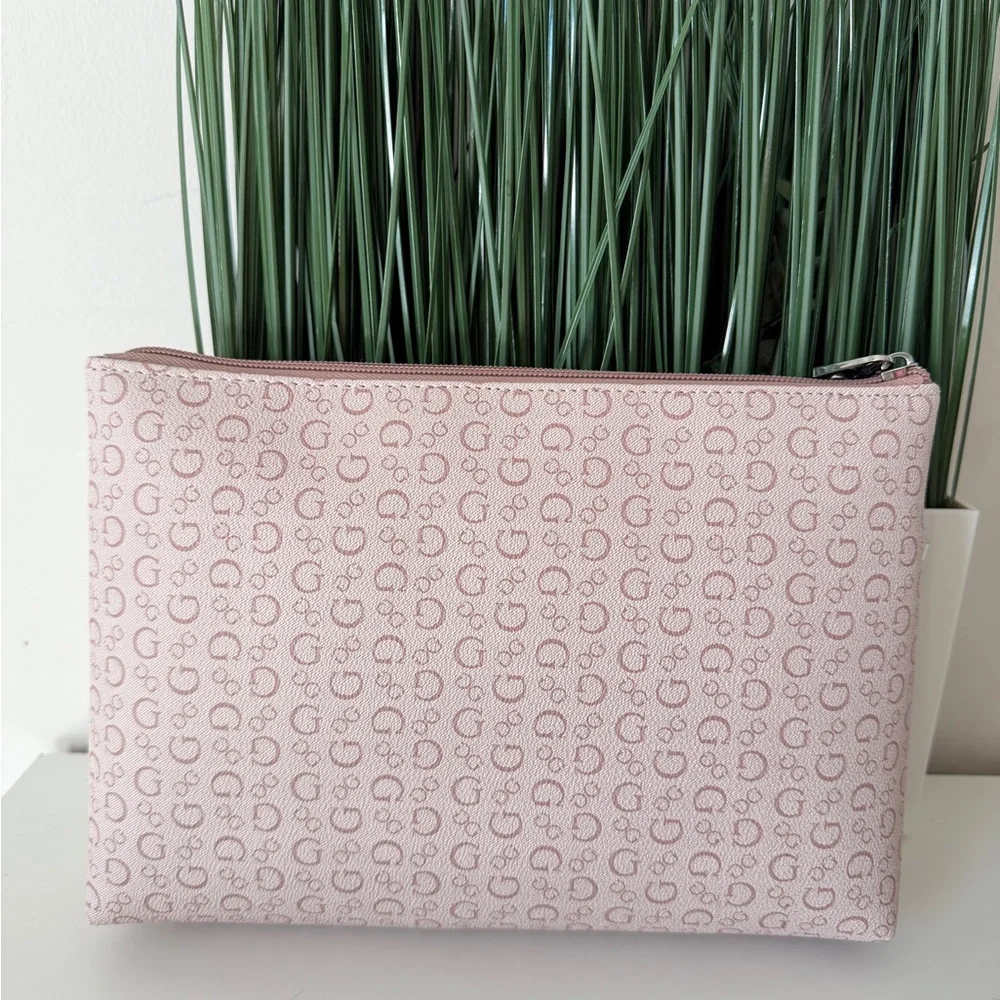 New GUESS Pink Patterned Women's Bag - Picture 2 of 5